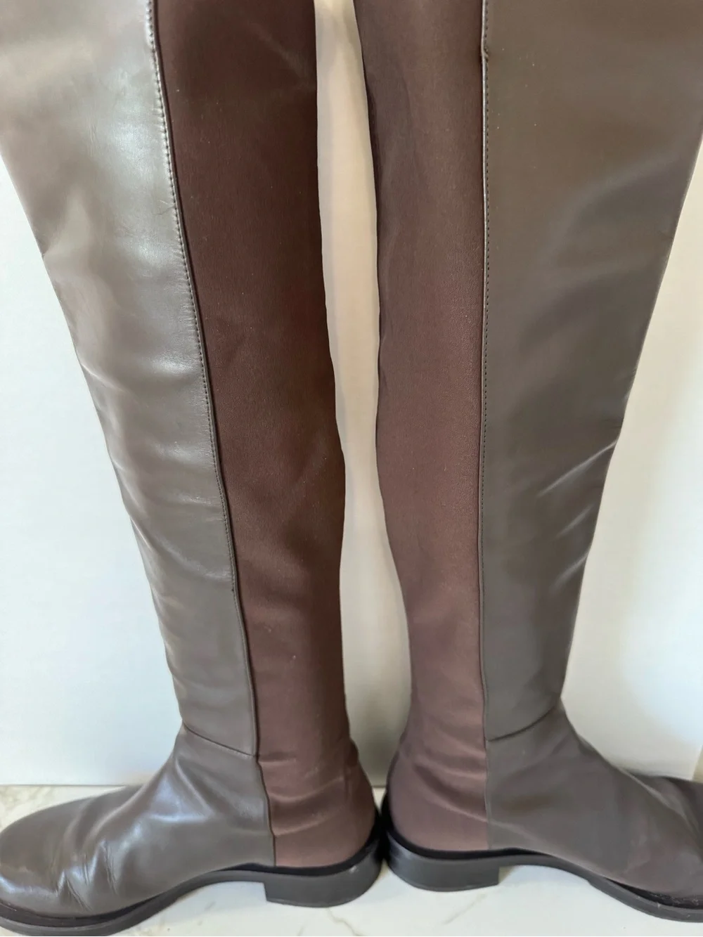 Stuart Weitzman Brown Over The Knee 50/50 Boots